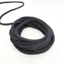 Шнур для одежды d-4.5мм, цвет Серый (на отрез)  в Ишим