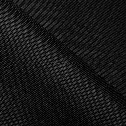 Ткань Оксфорд 600D PU, Черный (на отрез)  в Ишим