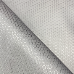 Ткань Оксфорд 300D PU Рип-Стоп СОТЫ, цвет Светло-Серый (на отрез)  в Ишим