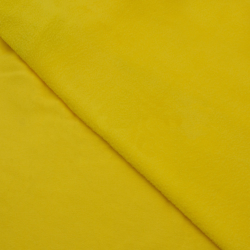 Флис Односторонний 180 гр/м2, Желтый (на отрез)  в Ишим