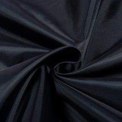 Ткань подкладочная Таффета 190Т, цвет Темно-Синий (на отрез)  в Ишим