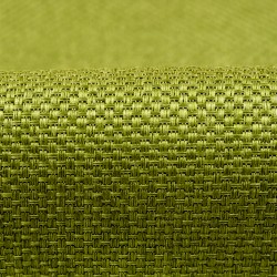 Ткань Блэкаут для штор светозатемняющая 85% &quot;Рогожка Зеленая&quot; (на отрез)  в Ишим