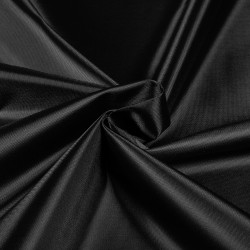 *Ткань Оксфорд 210D PU, цвет Черный (на отрез)  в Ишим